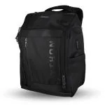 GRIPP Black Python Anti Theft Backpack For 16 Inch Laptop, Backpack