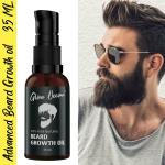 GLOW OCEAN - GLOW EVERYDAY Advanced Beard Hair Growth oil-For Faster & Patchy Beard Growth Hair Oil (35 ml)