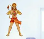 Rawpockets Lord Ram and Sita on Hanuman's Heart