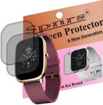Spnrs Screen Guard For Noise Colorfit Qube Smartwatch (Pack Of 2)