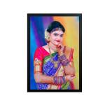 FUN2SHH Digital Oil Painting Photo Frame, Gift Frame, Gift for GF, Gift For BF, Birthday Gift (14x14)