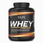 Inlife Whey Protein Powder blend of Isolate Hydrolysate Concentrate Whey Protein (2 kg, chocolate)