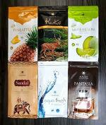 Premium Incense Sticks for Pooja Combo Pack of 6 - Pineapple, Kasturi, Muskmelon, Sandal, Aqua Fresh, Fantasia (Zipper Pouch Pack) | HARDIK SALES AGENCY