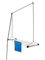 Rainbow Drywell Economy 4 Pipes 8 Feet Stainless Steel Roof / Ceiling Pulley Operated Cloth Dyrer / Clothes Hanger for Balcony / Passage / Bathroom