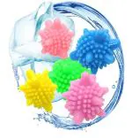 Kunya Polyvinyl Laundry Balls For Washing Machine Reusable Clothes Softener Dirt Lint Remover 10 pcs
