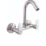 VDM Premium Quality Brass Passion Long Body Tap for Bathroom, Water Tap Chrome Finish - Silver - (VDM-5017)