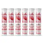 SwissLife Forever Apple Cider Vinegar 750 mg Effervescent Tablets | with Vit.B6, Vit.B12 | Helps with weight management, Supports digestion | No added Sugar | Watermelon flavour | 100% Plant-based | 15 Tablets