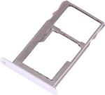 PURPLESAVVY White Steel Sim Card Tray For Lenovo K6 Note