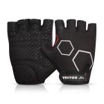 Vector X VX-300 Unisex Gym Gloves for Traning and Workout (Large)