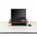 INVISIBLE BED Tabletop Laptop Stand, Laptop Riser (Canadian Walnut)
