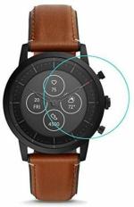 Spnrs Transparent Edge To Edge Screen Guard for Fossil Q Hybrid Smartwatch (Pack of 2)