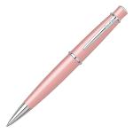 Scrikss Chic Ball Point Pen Pink Lacquer Brass Body Chrome Plated Metal Accessories