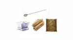 Iron havan kund 7 inch with copper spoon 400G havan samagri 900g wood 10pcs dung