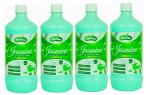 Whitebust Floor Cleaner Phenyl Jasmine Fragrance phenyl liquid 1 litre pack of 4