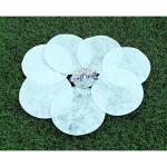 CRAFT WAFT PREMIUM HANDMADE QUALITATIVE FILTER PAPER ROUND CIRCLES PACK OF 100 (Diameter 11CM)