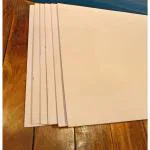 CRAFTWAFT Sunboard Foam Board Sheet for DIY Craft Project Models(Pack of 10)(4MM 8X8INCH) ()