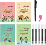 Lunavisor Magic Practice 4 Copy Books, 10 Refill, 1 Pen With 1 Grip