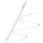 Miracase iPad Pro 12.9, 11, 10.5, 9.7 Inch, Air 5, 4, 3, 2, 1, iPad 9, 8, 7, 6, 5, 4, 3, 2, Mini 6, 5, 4, 3, 2, 1 White Aluminium Stylus Pen