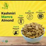 Rural Edibles Organic Mamra Almond -1 Kg | Premium Kashmiri Mamra Almonds|A+ grade Badam| High Protein & Vit E Content