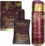 Rosila Beauty World Perfume, Beauty World Deodorant Perfume For Men And Women, 230 Ml (Set Of 2)