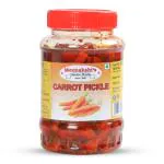 Meenakshi's Home Made Gajar (Carrot) Achar | A Tangy Delight with Indian Spices | 100% Natural, No Preservatives, Fresh Pickles Made with Mother's Love | 250g