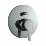 JAQUAR FUSION Series High Flow Concealed Fitting 2 WAY DIVERTER (Chrome), FUS-29079NK | Compulsory Accessory ALD-CHR-079N | Wall Mounted, Knob Selector With Button