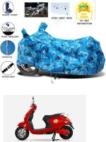 RONISH Waterproof Two Wheeler Cover for Techo Electra (Emerge, Multicolor)