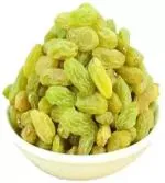 Organic Grocery Green Raisins (Kishmish) Premium Dry Fruit Seedless Raisins (100 g)