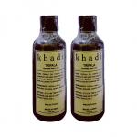 KHADI HERBAL Trifla Hair Oil - Pack of 2, 210 ml each