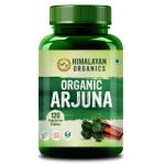 Himalayan Organics Organic Arjuna Tablets | Supports Heart Health (120 Tablets)
