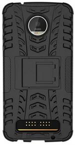 CarryWrap Back Cover for Motorola Moto Z2 Play (Black)