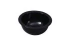 Caffeine Black Stoneware Serving Bowl