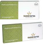 RAY SUGAR No Sugar Bites Vanilla Pista Roll - 100% Sugar Free Sweets (Pack of 2 - 400g)