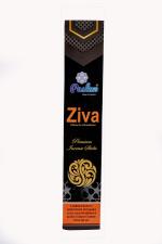 PASLAN Premium Ziva Incense Sticks with Natural Ingredients & Fragrance, Soothing & Long-Lasting Aroma for Daily Puja, Prayer, Meditation, Yoga (Pack Of 16) _