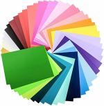 ECLET Assorted Paper A4 Double Sided Art and Craft Sheet (Pack of 100)