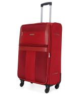 Nasher Miles Red Polyester Toledo Soft Sided Trolley Bag 1 Pc 75 cm