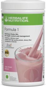Herbalife Nutrition Formula 1 Nutritional Shake Rose Kheer Super Delicious Flavor New Launch Plant-Based Protein, 500 G