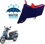 RONISH Waterproof Two Wheeler Cover for Honda (Activa 125, Black, Red)