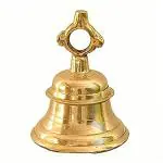 UAPAN Gold Handicraft Brass Pooja Bell