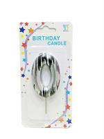 Hippity Hop Black Number Birthday Candle