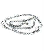 PSK Pet Mart Dogs Chain (Silver) (Set Of 2)