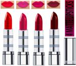 OUR BEAUTY Multicolor New Stylish Highly Moisturing Full Coverage Creamy Matte Lipsticks 75, 14 G (Pack Of 4)