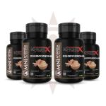 KnightX | Ashwagandha Capsules | For Hair Growth and Strength | (4 x 60 Capsules)