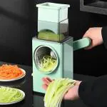 Rich mart Manual Vegetable Slicer 3 in 1 Multifunctional Vegetable Slicer Vegetable Slicer Cube Cutter Tomatoes, Potato, Fruit, Carrot, Cucumber, Onions
