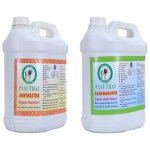 PANCHAGAVYA organic fertilizer 5L + AGNIHASTRA pest repellent 5L - pesticide - Agriculture product Combo (10 L- Liquid)PASUTHAI BANGALORE