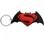GiftinGazebo Doublesided DC-Superhero Batman Vs Superman Logo Rubber Keychain Key Chain