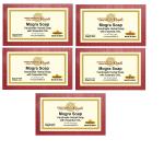 Parwati Gramudyog Herbal Products Mogra Handmade Herbal soap With Essential oils Pack of 5