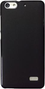 MULTRONICS Black Rubber Back Cover Compaitible With Huawei Honor 4C