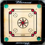 ZS PRIME Small Size (20 inch) Wooden Carrom Board with Coinset, Striker | Premium Wooden Carrom Board with Smooth Playing Surface, Durable Frame