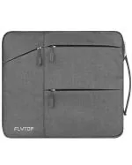 Flytop laptop Sleeve/Cover Bag 15.6 Iinch Macbook Notebook Ipad Carrying Case Office Laptop Bag For Boys And Girls Men Women (15.6 Inch, Black)
